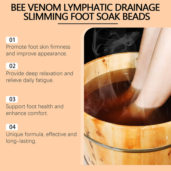 Bee Venom Foot Soak Gel for Tired, Swollen Feet Relief