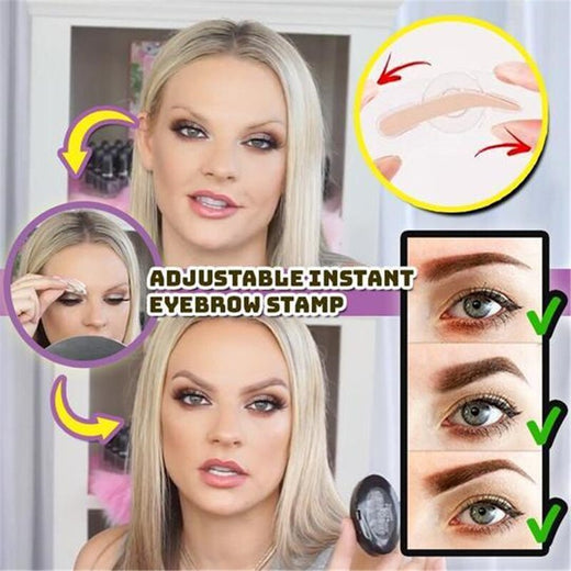 Eyebrow Stamp Kit for Fast, Symmetrical Arch Makeup