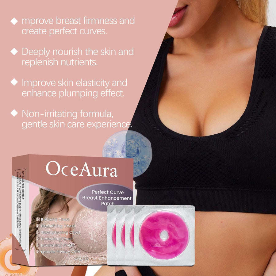 Oceaura Chest Firming Gel Patches for Skin Elasticity