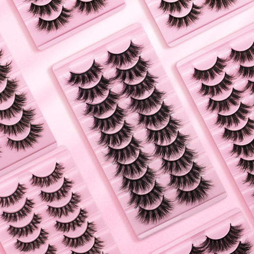 False Eyelashes, 3D Faux Mink Lightweight Volume
