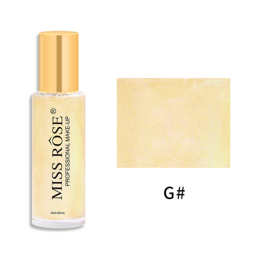 Liquid Body Glitter Spray for Radiant Pearlescent Glow