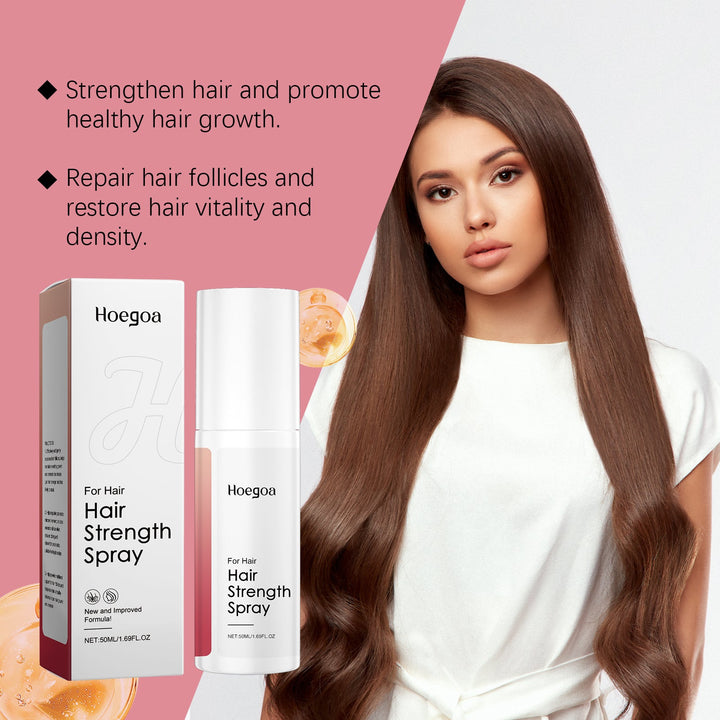 Hair Spray for Scalp Moisture & Stronger-Looking Hair