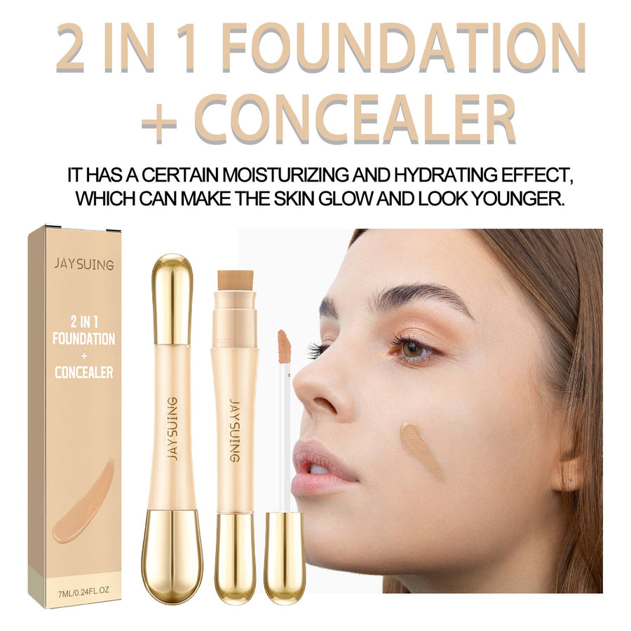 2-in-1 Foundation and Concealer for Even-Looking Skin