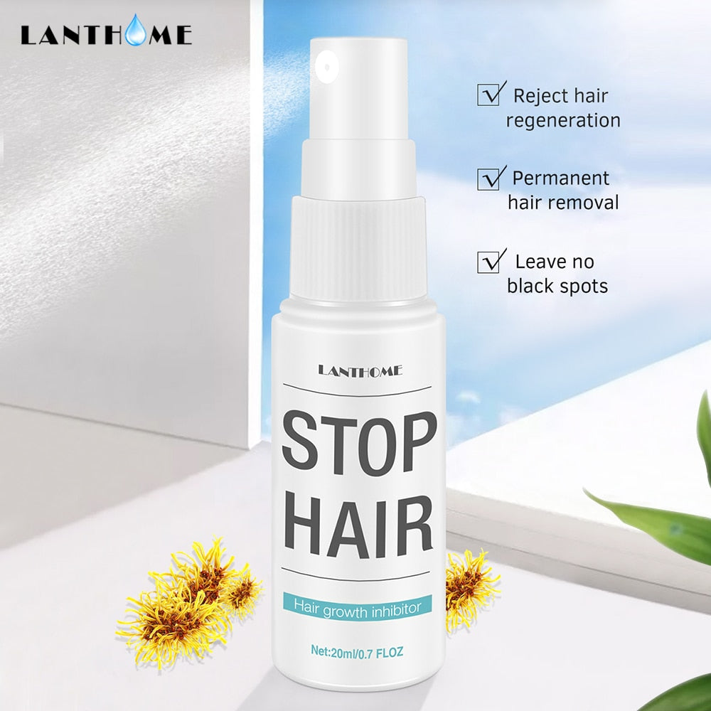 Hair Growth Inhibitor Spray for 30-Day Smooth Skin