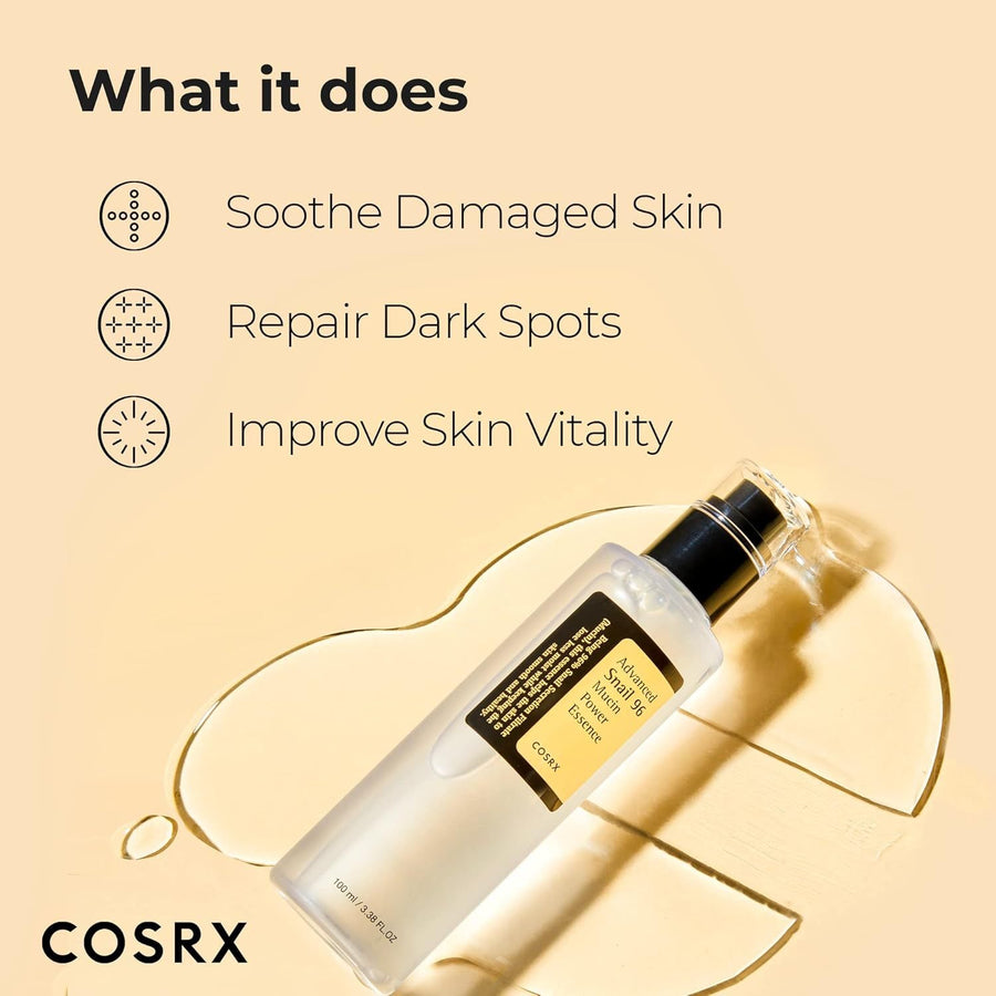 Snail Mucin Essence for Lightweight Skin Hydration