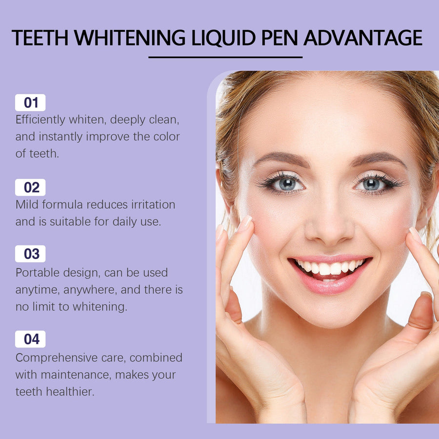 Teeth Whitening Pen – Brighter Smile in 14 Days, Peroxide‑Free