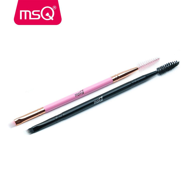 Dual-End Eyebrow & Eyeliner Brush — Perfect Brows & Liner