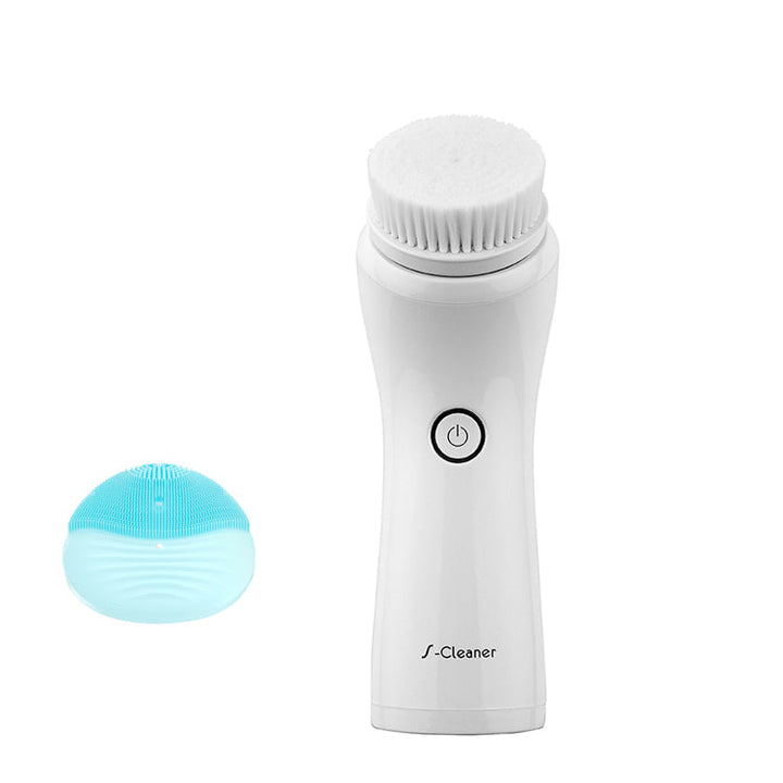 Silicone Face Brush — Ultrasonic Pore Cleansing for Smooth