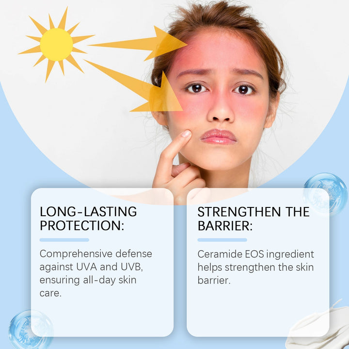 Ceramide SPF 50+ Cream — Lightweight Daily UV Barrier