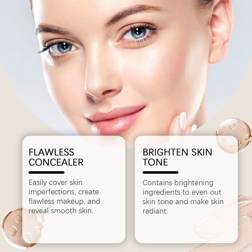 Moisturizing Concealer Cream for Smooth, Radiant Skin