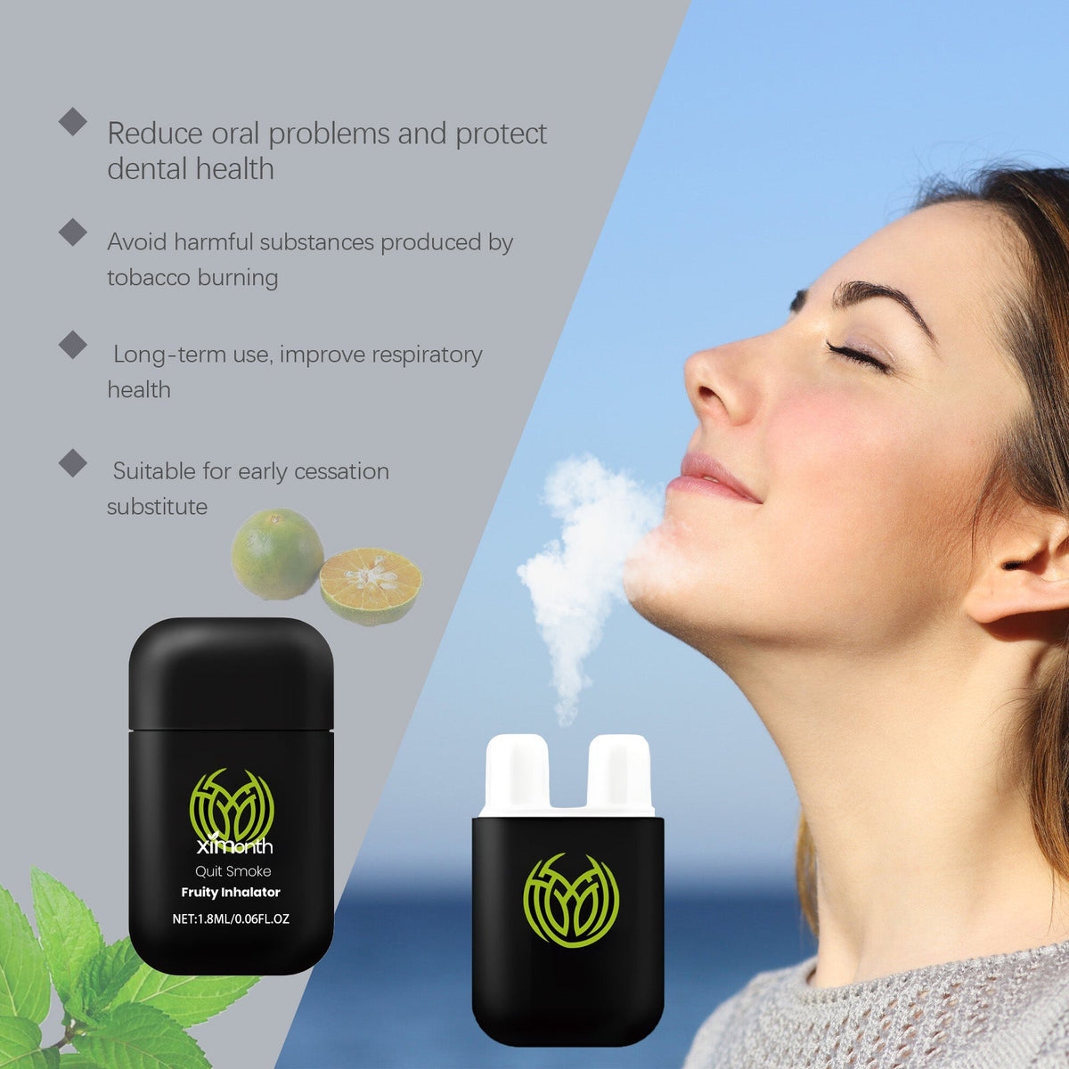Aromatherapy Quit Smoking Inhaler - Craving Suppressant Stick