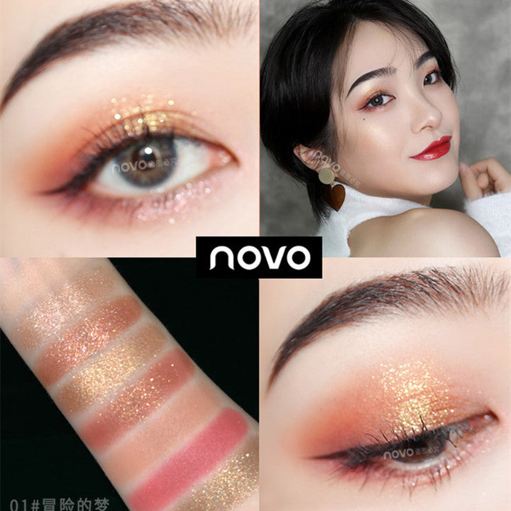 Earth Tone Eyeshadow Palette for Matte-to-Shimmer Looks