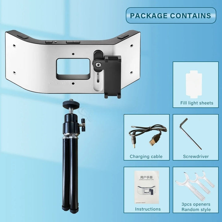 Dental LED Fill Light — Shadow‑Free Smartphone Oral