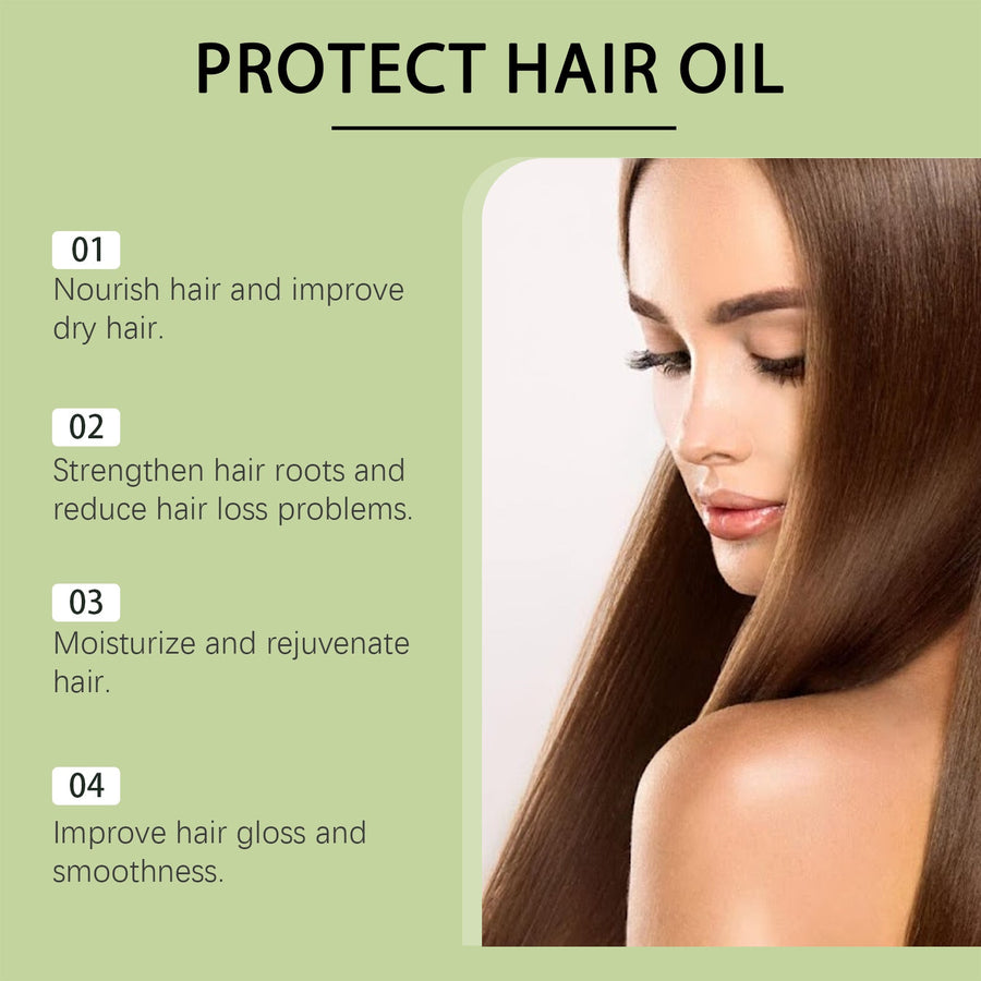 Hair Oil for Dry, Damaged Hair | Gloss & Softness