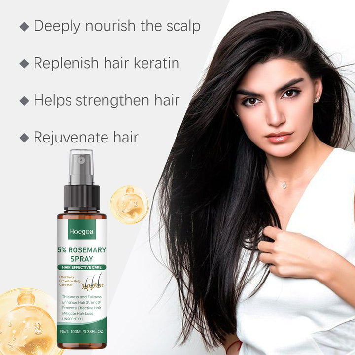 Rosemary Hair Spray for Thicker, Fuller-Looking Hair