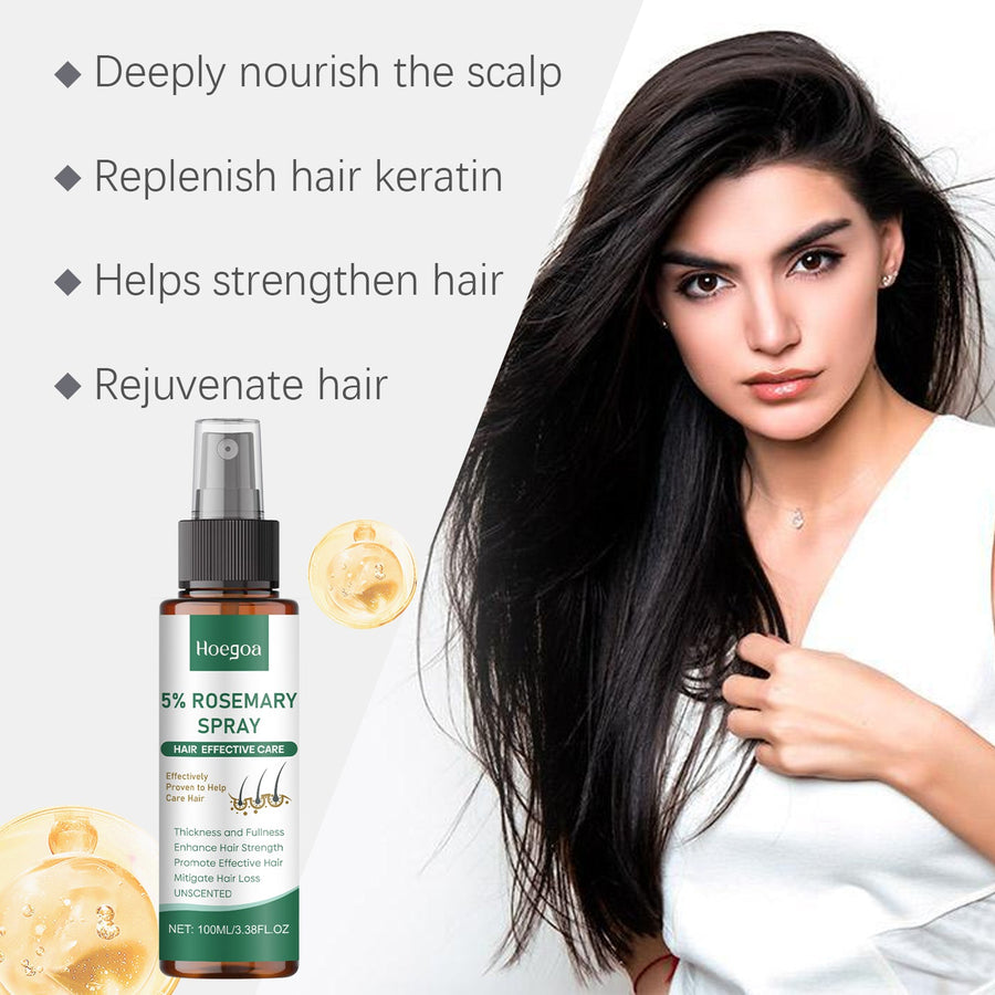 Rosemary Hair Spray for Thicker, Fuller-Looking Hair
