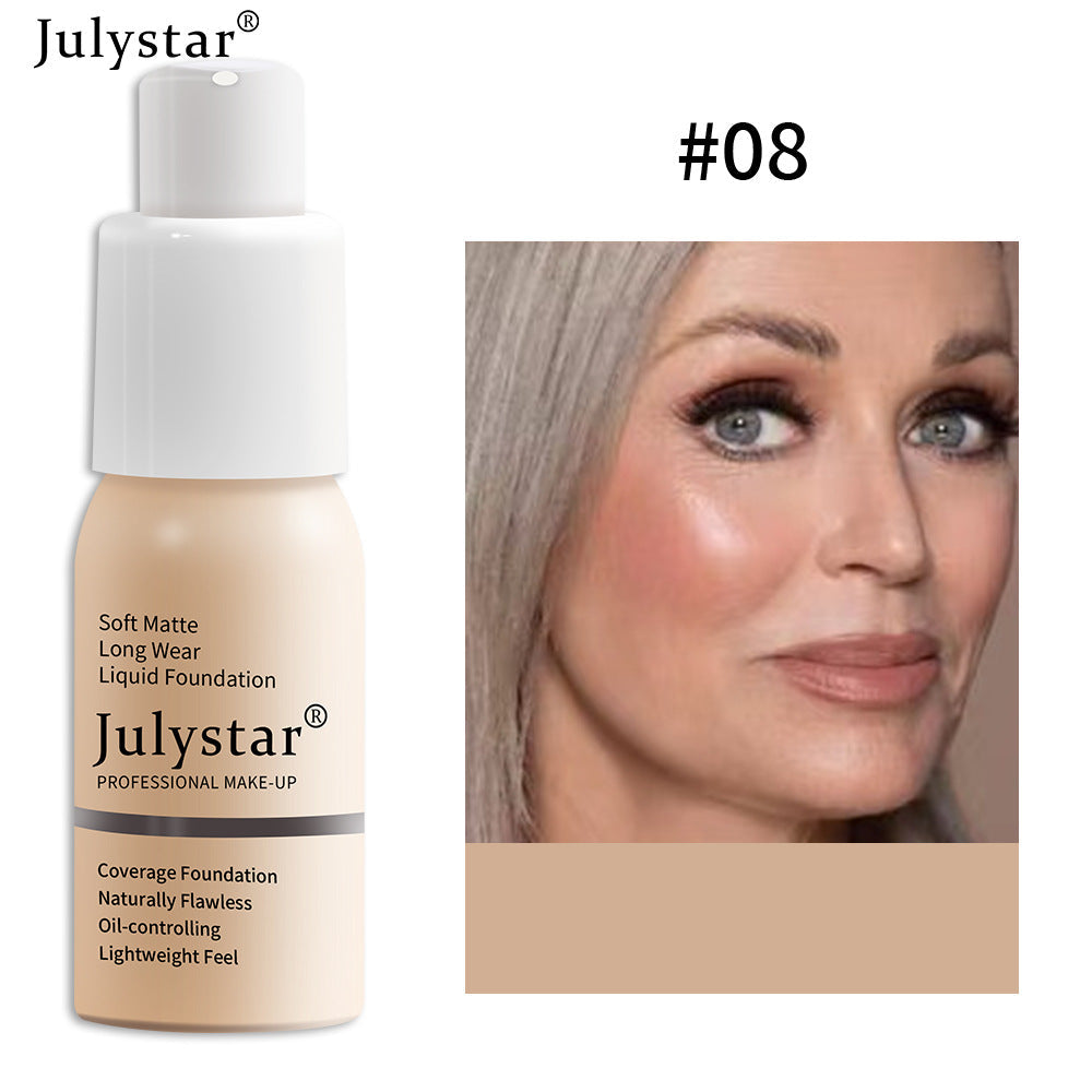 Liquid Foundation Concealer for Lightweight Soft Matte