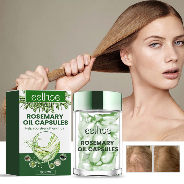 Rosemary Oil Capsules for Stronger, Moisturized Hair