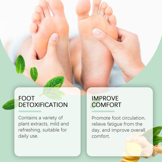 Herbal Foot Patches for Nightly Relief & Comfort