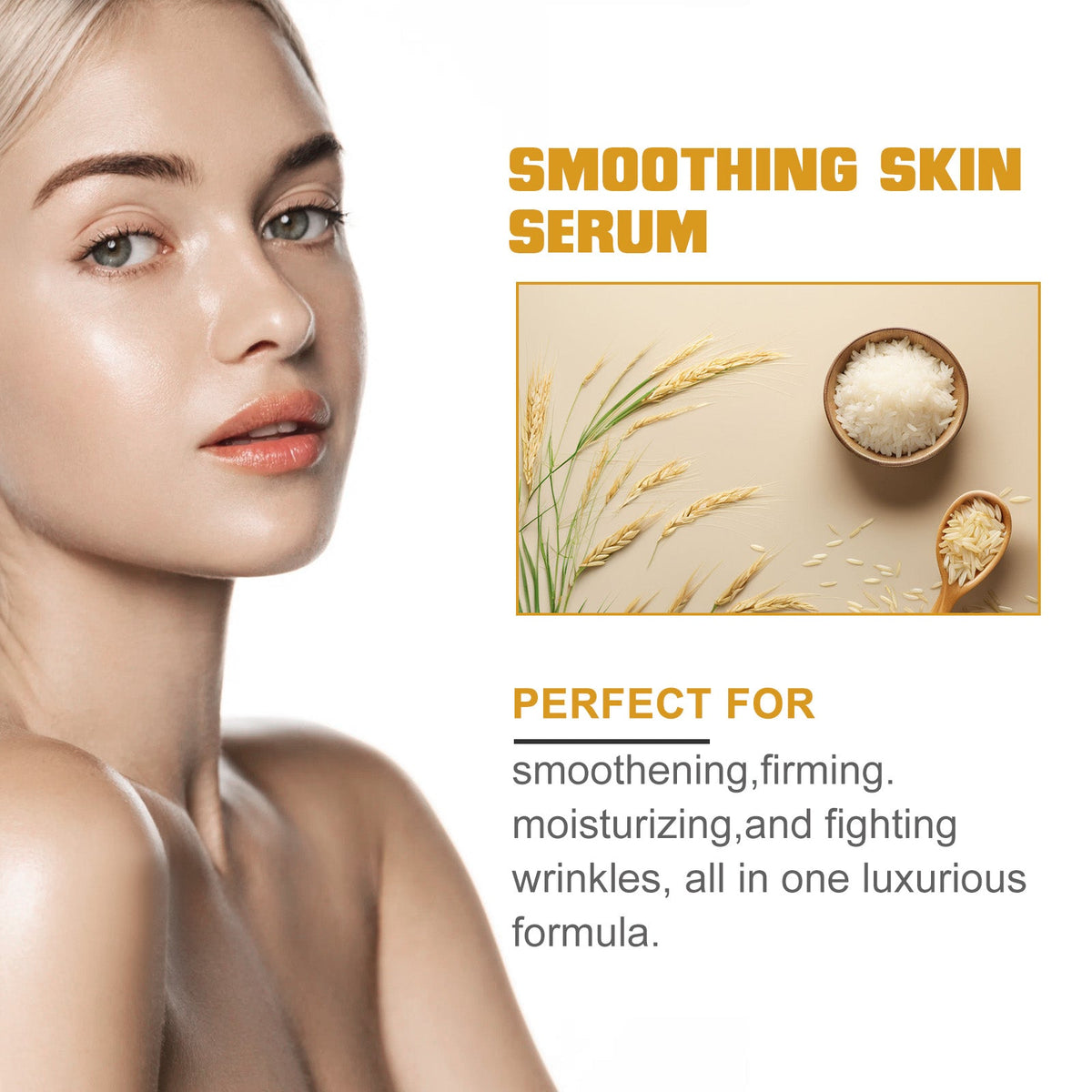 Rice Hyaluronic Acid Essence for Dull, Dehydrated Skin