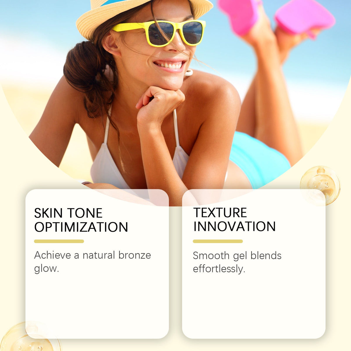Carrot Tanning Gel for Fast Natural Bronze Skin