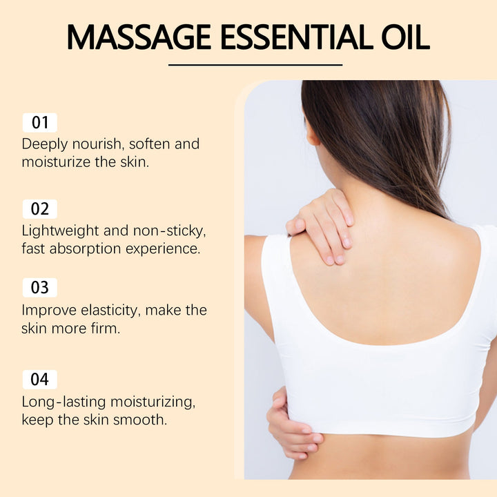 Skin Massage Oil for Soft, Smooth, Firm-Looking Skin