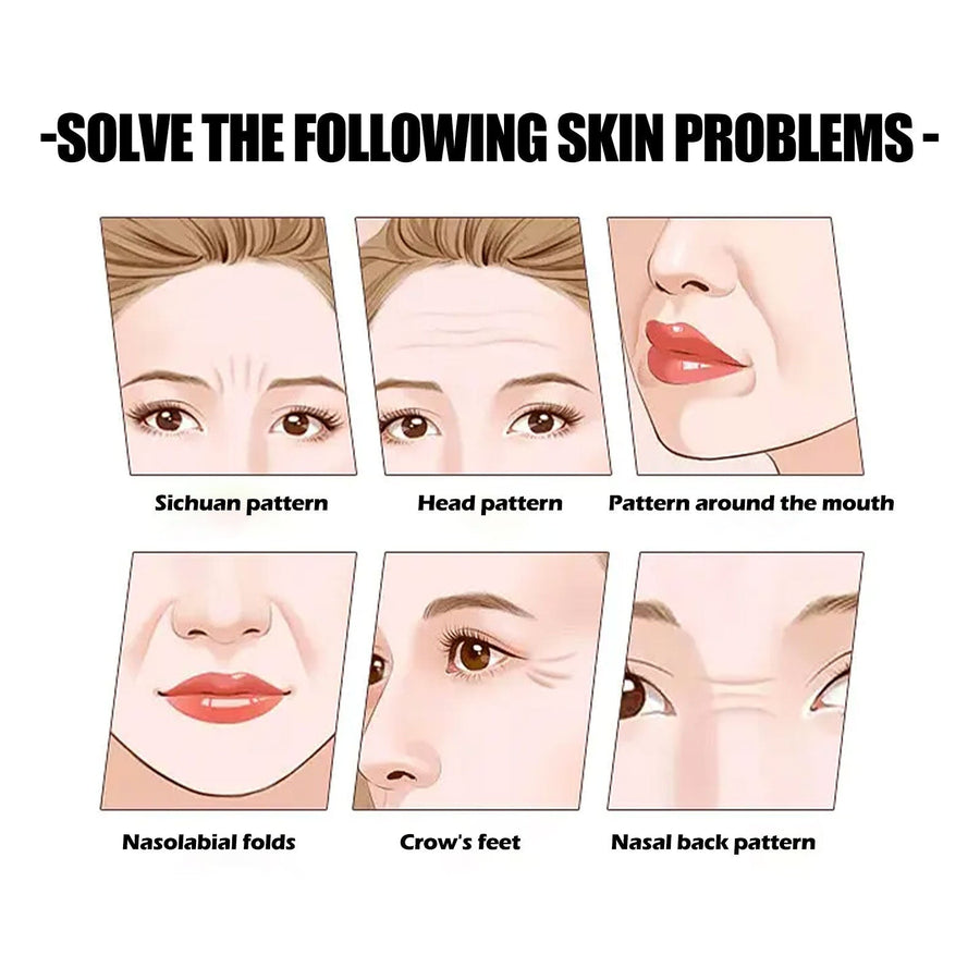 Facial Wrinkle Patches for Smoother-Looking Fine Lines