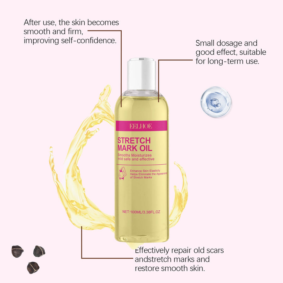 Stretch Mark Oil — Fade Marks and Restore Elasticity