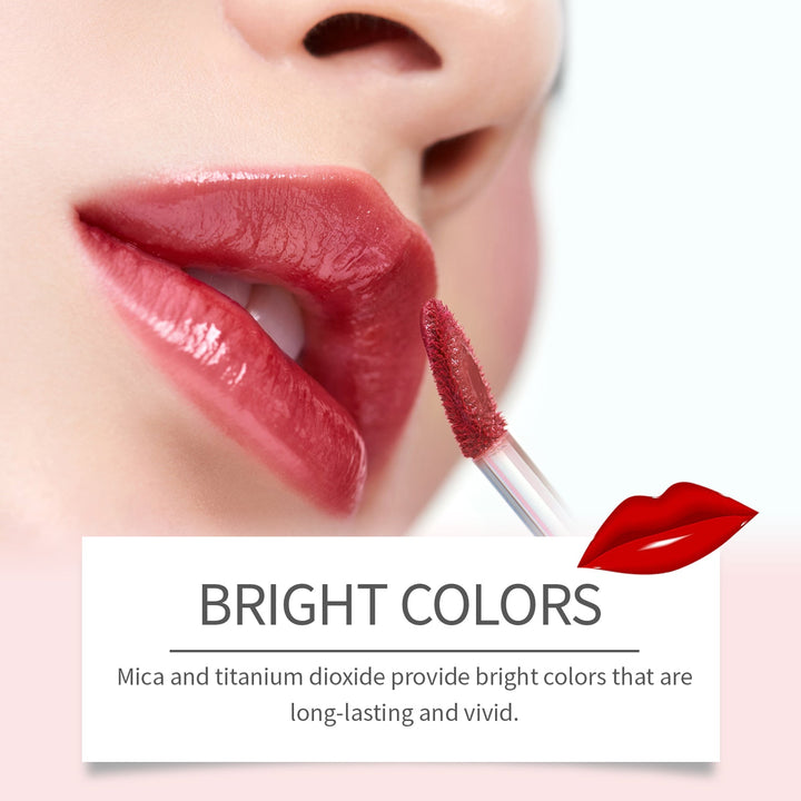 Lip Glaze Set for Vivid, Glossy, Moisturized Color