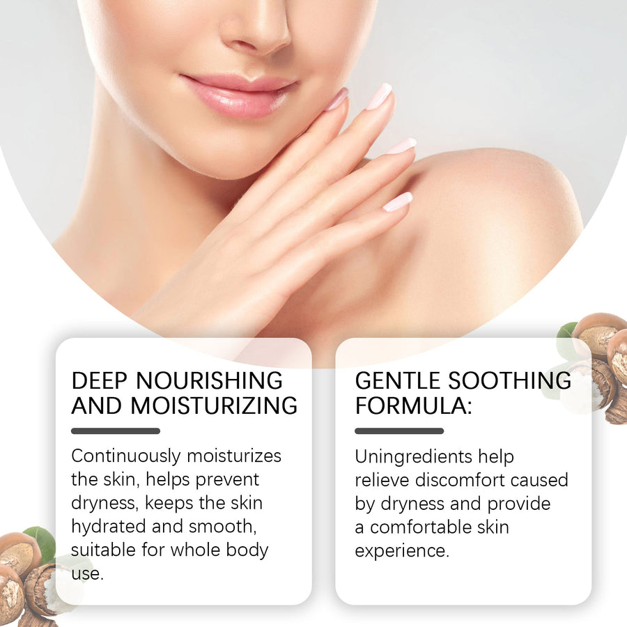 Body Whey Cream for Dry Skin, Fast-Absorbing Relief