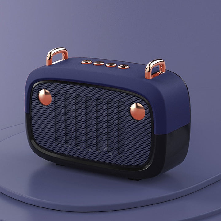 Retro Vintage Bluetooth Speaker — Timeless Portable Audio