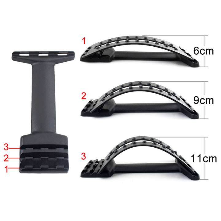 Adjustable Back Stretcher for Lumbar Support Relief