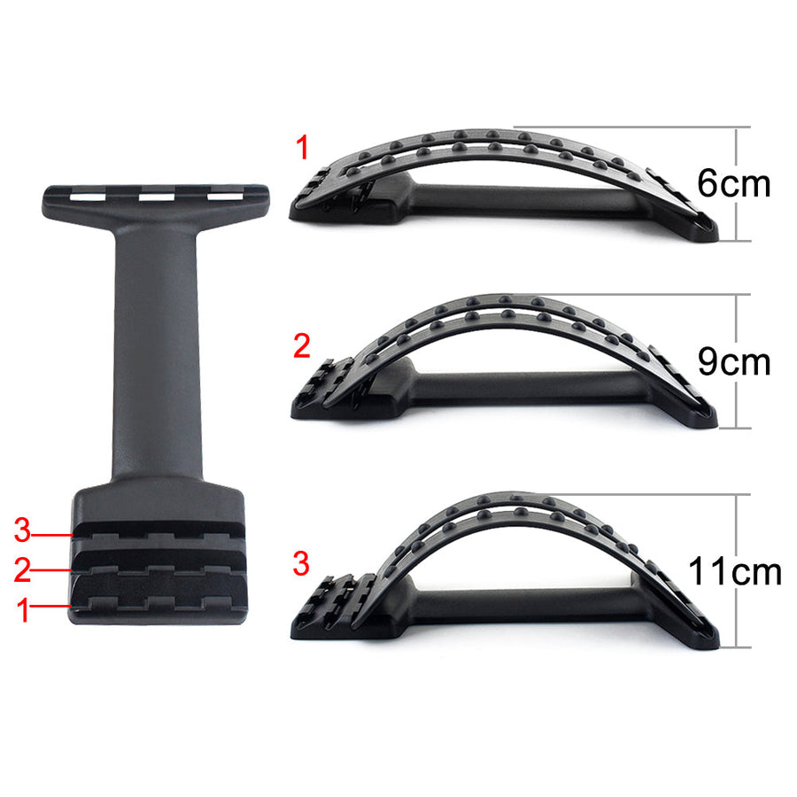 Adjustable Back Stretcher for Lumbar Support Relief