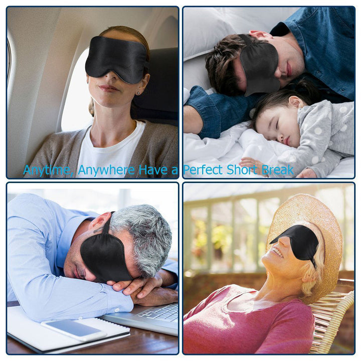 Mulberry Silk Sleep Mask — Total Blackout & Pure Comfort
