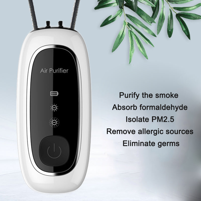 Portable Negative Ion Air Purifier — Cleaner Air Anywhere You Go