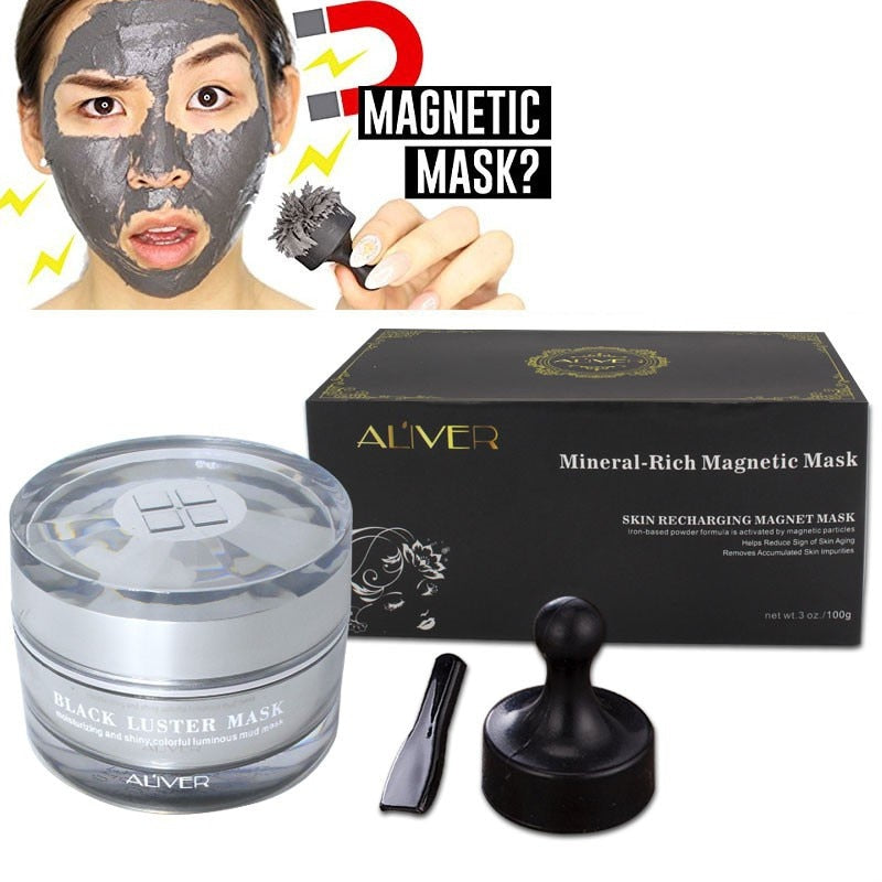 Magnetic Mineral Face Mask for Pores, Glow & Moisture