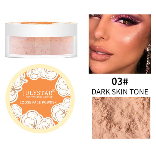 Loose Setting Powder for Matte, Shine-Free Makeup Finish