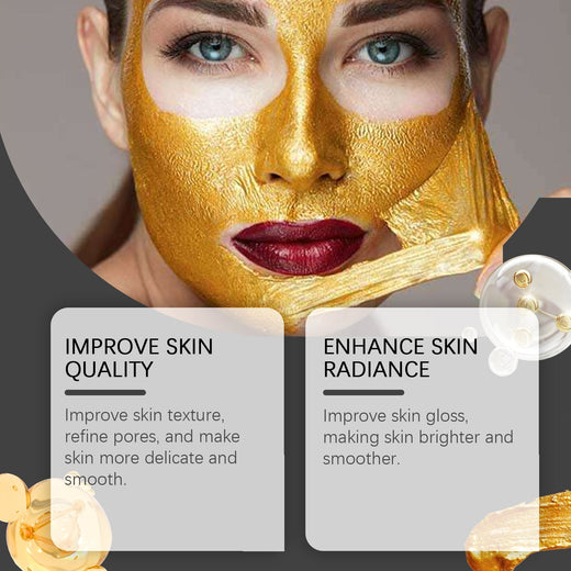 24K Gold Peel Off Mask for Firming and Radiance