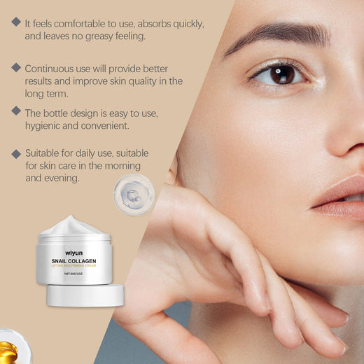 Snail Collagen Firming Cream for Fine Lines & Dull Skin