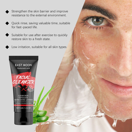 Hyaluronic Acid Facial Cleanser for Sensitive Skin