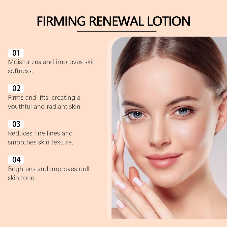 Firming Facial Lotion for Fine Lines and Radiant Skin