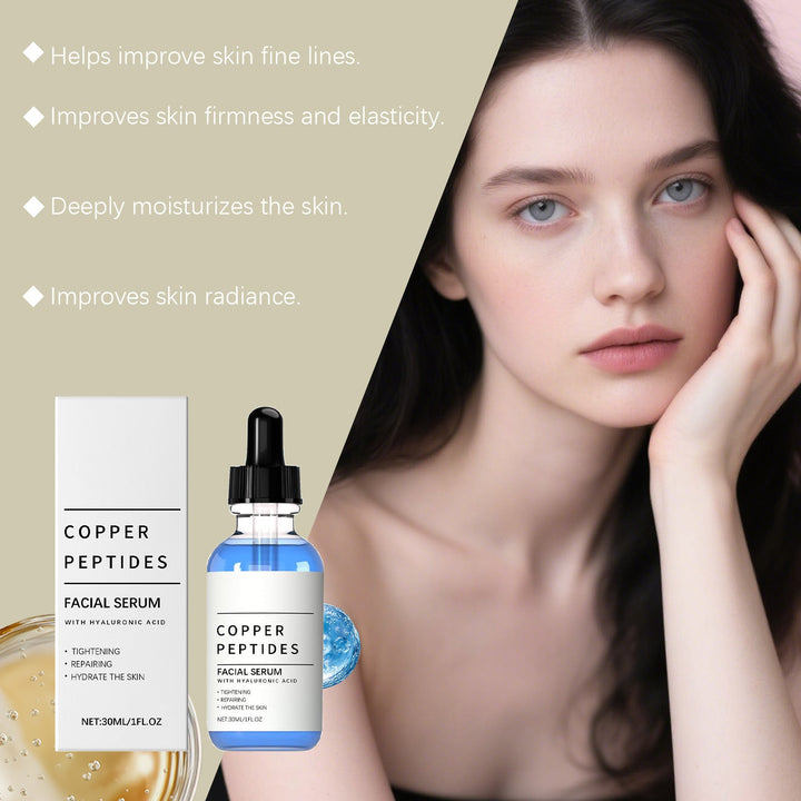 Copper Peptide Hyaluronic Serum – Firmer, Radiant Skin