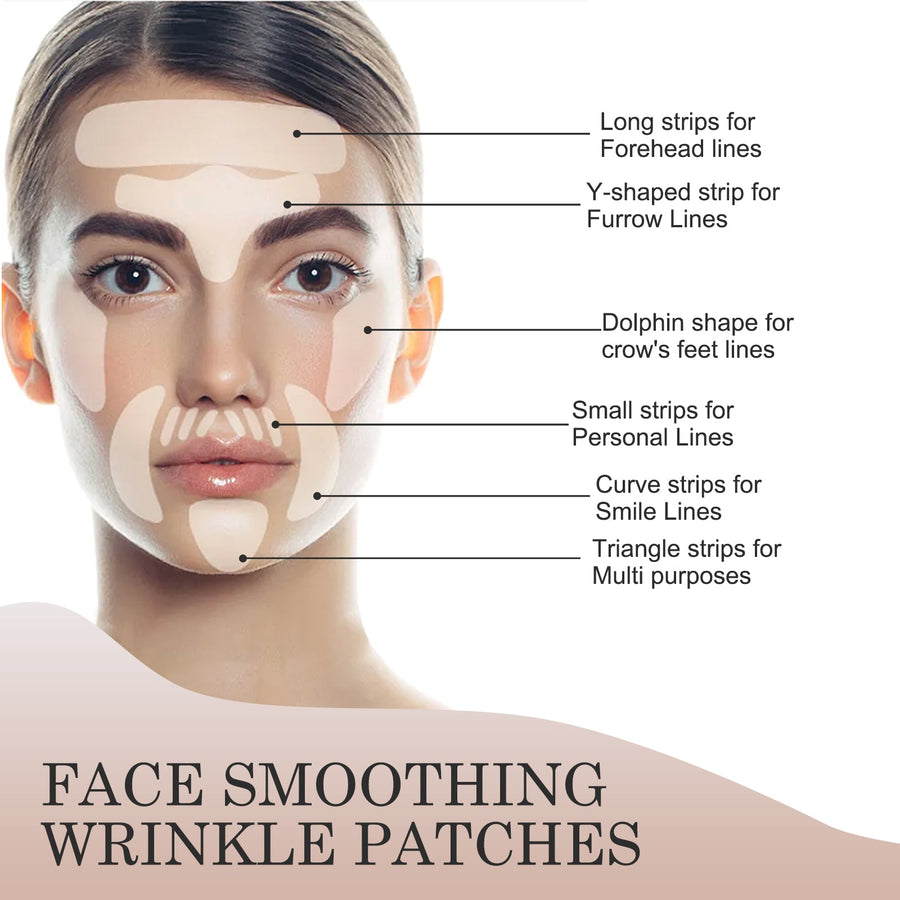 Facial Lifting Patches for Smoother-Looking Skin Set