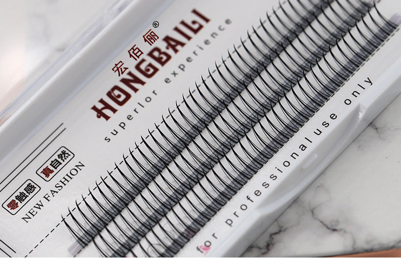Individual False Eyelash Clusters for Fuller Eyes