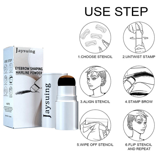 Eyebrow Powder Stamp Kit for Fuller, Even-Looking Brows