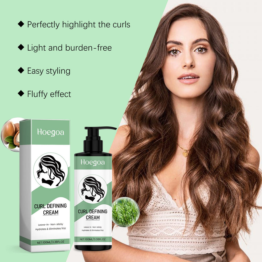 Curl Defining Cream for Lightweight, Fluffy Volume