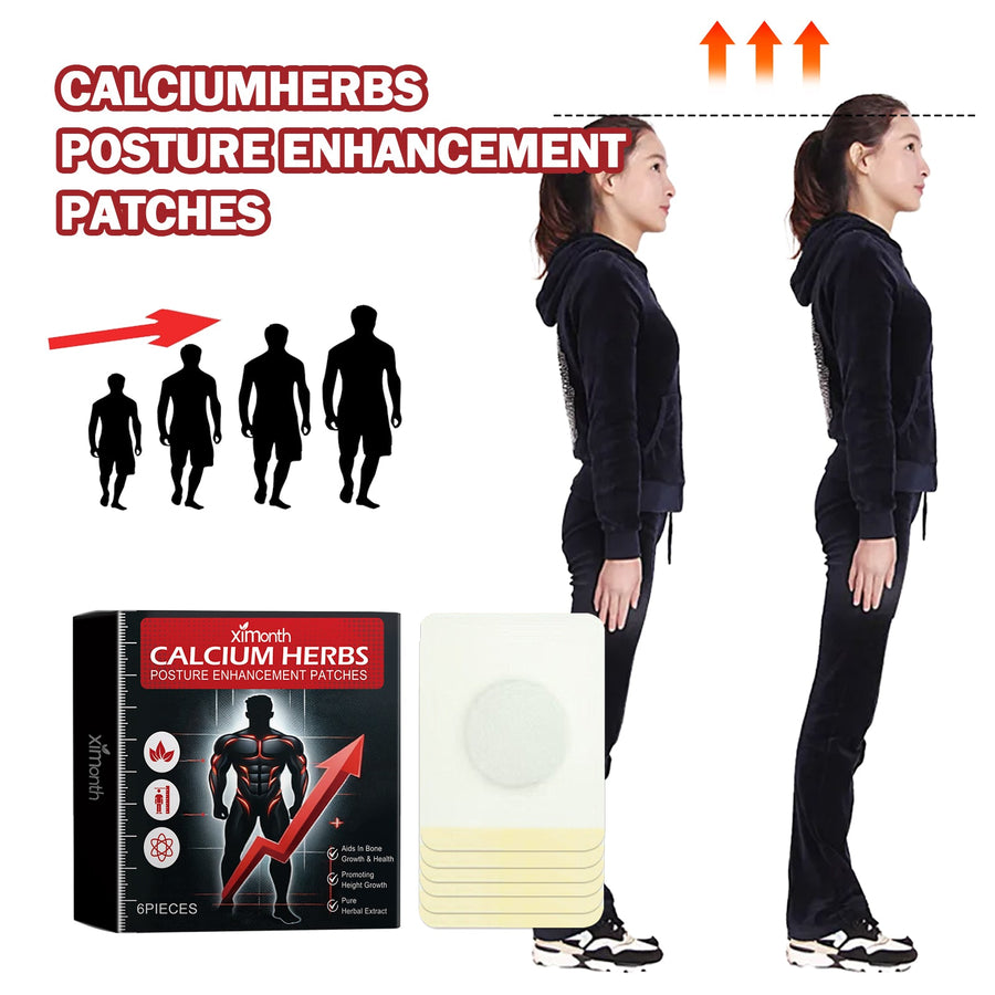 Posture Enhancement Patches — Herbal Height Support