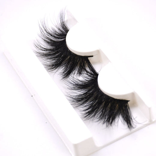 25mm 3D Mink False Eyelashes for Dramatic Volume