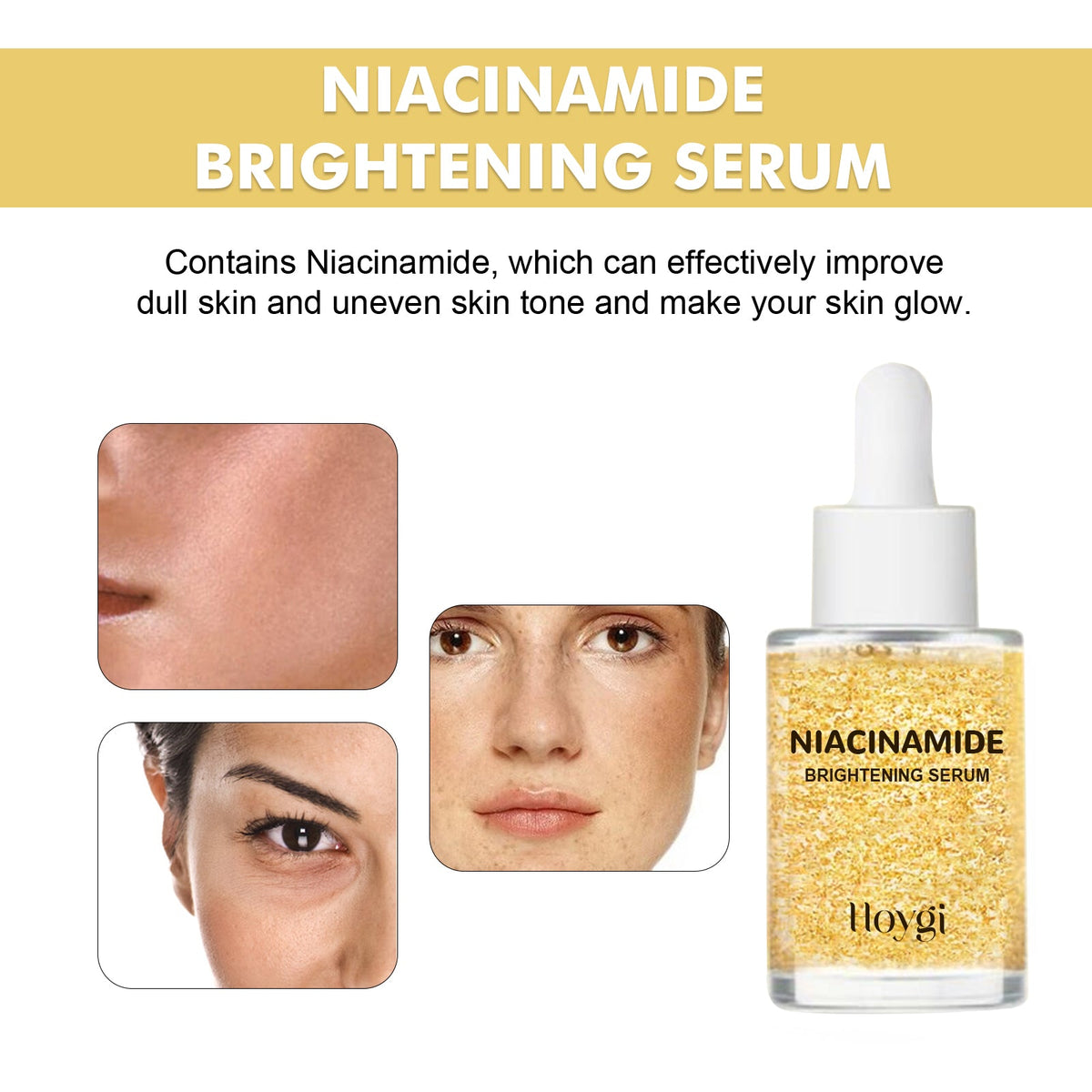 Niacinamide Serum for Dark Spots & Dull, Uneven Skin