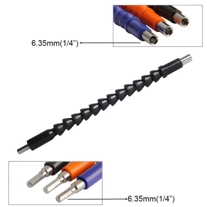 Flexible Drill Extension — Reach Tight Spaces with 360°